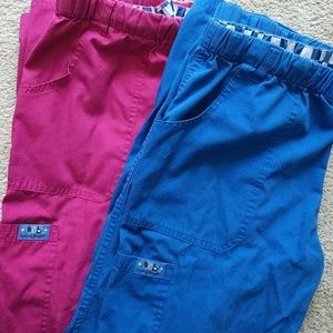 2 Pairs SB Scrub Pants Medium